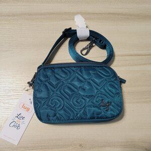 Lug Coupe SE Convertible Crossbody Bag in Teal